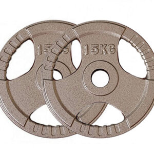 Olympic Cast Iron Weight Plates Pair (15KG x 2)-0